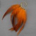 Bohemian style Indian jewelry vacation feather ear hanging African ethnic wind tribal earrings invia stage