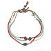 Invia retro ethnic style choker turquoise necklace female clavicle chain Thai style beach vacation accessories